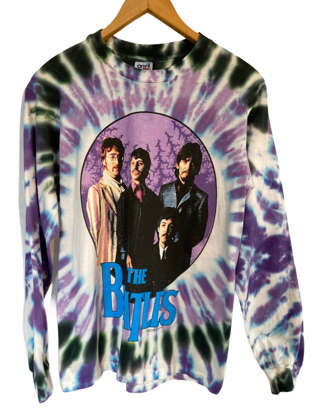 90's The Beatles Tie-Dye L/S