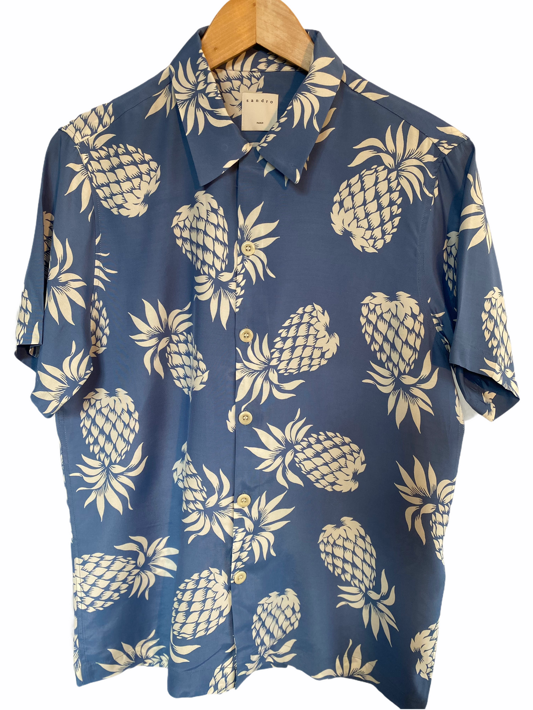 Sandro Pineapple Printed Shirt